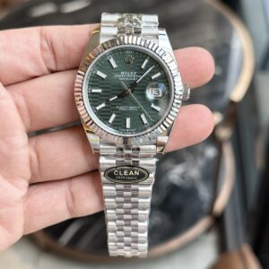 Rolex DateJust 126334 Mặt Số Nếp Gấp Màu Xanh Lá Cây Clean 41mm (1)