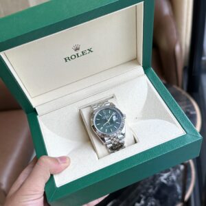 Rolex DateJust 126334 Mặt Số Nếp Gấp Màu Xanh Lá Cây Clean 41mm (1)