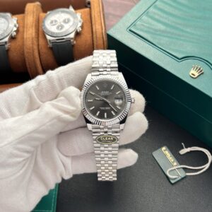 Rolex DateJust 126334 Mặt Xám Cọc Dạ Quang Clean Factory 41mm (3)