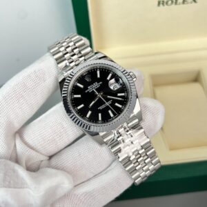 Rolex DateJust 126334 Replica 11 Black Dial Clean Factory 41mm (1)