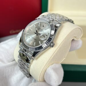 Rolex DateJust 126334 Replica 11 White Dial Clean Factory 41mm (1)