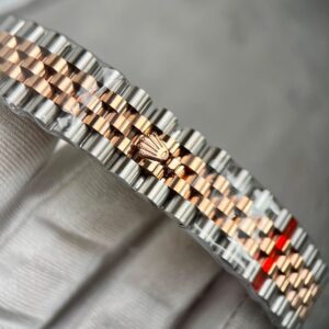 Rolex DateJust Nữ Bọc Vàng Mặt Chocolate Cọc Số La Mã GM Factory 31mm (4)