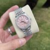 Rolex DateJust Nữ Đính Đá Mặt Hồng EW Factory 41mm (4)