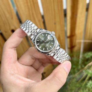 Rolex DateJust Nữ Mặt Xanh Lá Cây Super Fake 11 31mm (6)