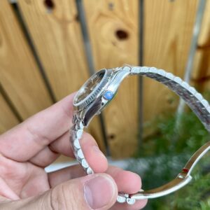 Rolex DateJust Nữ Mặt Xanh Lá Cây Super Fake 11 31mm (6)