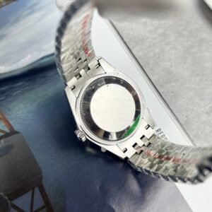 Rolex DateJut Nữ Mặt Số Hồng Dây Thép Trắng EW 31mm (2)