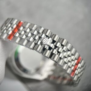 Rolex DateJut Nữ Mặt Số Hồng Dây Thép Trắng EW 31mm (2)