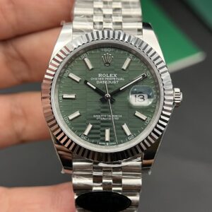 Rolex Datejust 126234 Mặt Nếp Gấp Màu Xanh Lá Cây VSF 36mm (6)