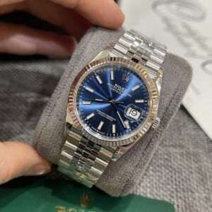 Rolex Datejust 126234 Mặt Xanh Dương Cọc Dạ Quang VS Factory 36mm (1)