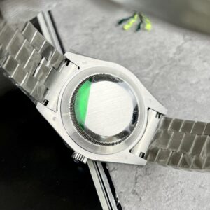 Rolex Day-Date Fake Cao Cấp Mặt Xanh Dương Đính Đá 40mm (3)