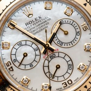 Rolex Daytona 116508 Replica 11 Độ Mặt Khảm Trai Trắng Clean Factory 40mm (5)