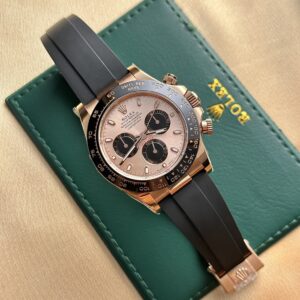 Rolex Daytona 116515LN Replica 11 Vàng Hồng Nhà Máy BT 40mm (1)