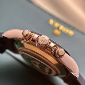 Rolex Daytona 116515LN Replica 11 Vàng Hồng Nhà Máy BT 40mm (1)