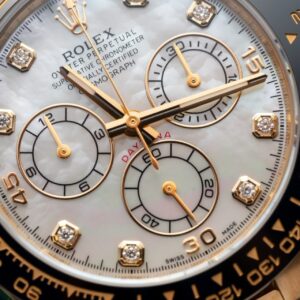 Rolex Daytona 116518 Mặt Khảm Trai Trắng Rep 11 Clean Factory 40mm (7)