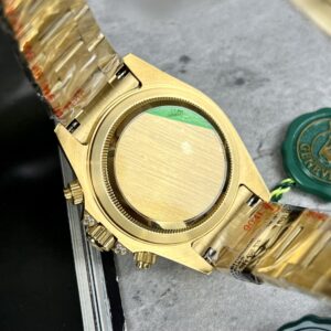 Rolex Daytona Rainbow Replica Cao Cấp Màu Vàng Gold 40mm (1)