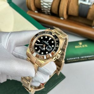 Rolex Gmt-Master II M126715CHNR Root Beer Replica 11 Clean 40mm (2)