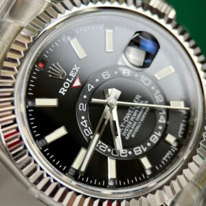 Rolex Sky-Dweller Replica 11 Mặt Số Đen (8)