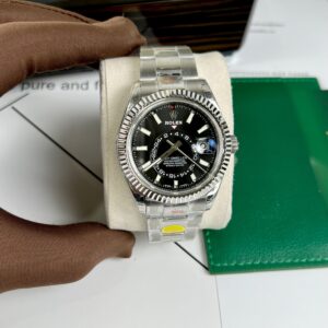 Rolex Sky-Dweller Replica 11 Mặt Số Đen (8)