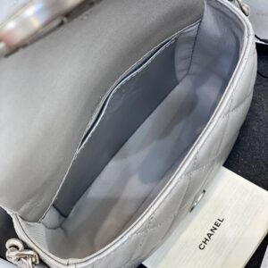 Túi Chanel Logo Scarf Đeo Chéo Siêu Cấp 14,5x11x3,3cm (1)