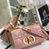 Túi Dior Caro Màu Hồng Nude Siêu Cấp 20cm (2)