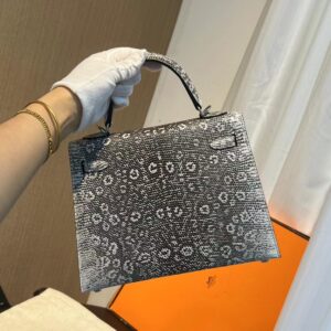 Túi Hermes Birkin Da Thằn Lằn Nhập Khẩu Siêu Cấp VIP 25cm (1)