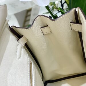 Túi Hermes Birkin Epsom Siêu Cấp Màu Trắng 25cm (2)