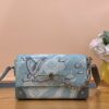 Túi Louis Vuitton Đeo Chéo Màu Xanh Siêu Cấp 18x11x6 (2)