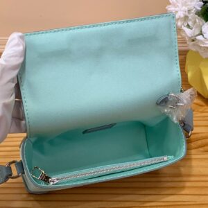 Túi Louis Vuitton Đeo Chéo Màu Xanh Siêu Cấp 18x11x6 (2)