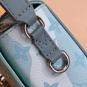 Túi Louis Vuitton Đeo Chéo Màu Xanh Siêu Cấp 18x11x6 (2)