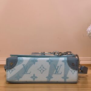 Túi Louis Vuitton Đeo Chéo Màu Xanh Siêu Cấp 18x11x6 (2)