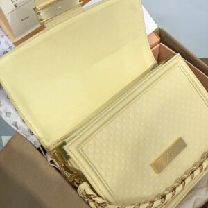 Túi Louis Vuitton LV Mini Dauphine Siêu Cấp Màu Vàng 20cm (2)