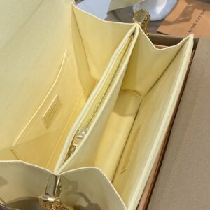 Túi Louis Vuitton LV Mini Dauphine Siêu Cấp Màu Vàng 20cm (2)