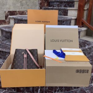 Túi Louis Vuitton LV Neo Neo Siêu Cấp Quai Đeo Màu Hồng 26cm (2)