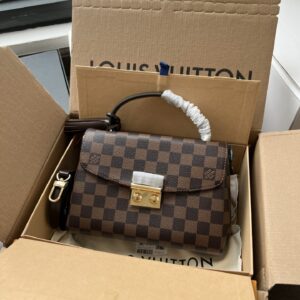 Túi Louis Vuitton LV croisette 53000 Họa Tiết Ô Bàn Cơ Siêu Cấp 23 (2)