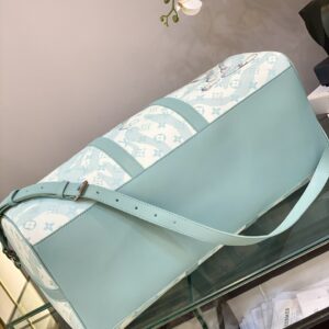 Túi Louis Vuitton Trống Du Lịch Siêu Cấp Màu Xanh (2)