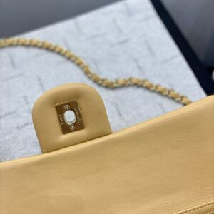 Túi Xách Chanel 23A CF Pearl Baguette Màu Cam Đất