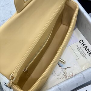 Túi Xách Chanel 23A CF Pearl Baguette Màu Cam Đất