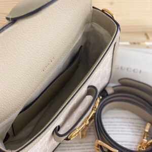 Túi Xách Gucci Horsebit 1955 Màu Nude Siêu Cấp 21-25cm
