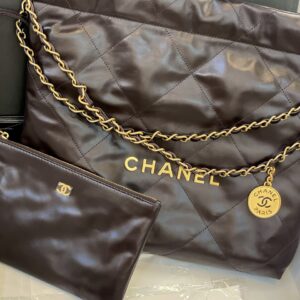 Túi Xách Hàng Hiệu Nữ Chanel Tote Super Màu Nâu 35cm (1)