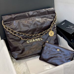 Túi Xách Hàng Hiệu Nữ Chanel Tote Super Màu Nâu 35cm (1)