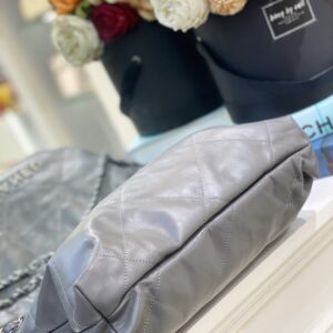 Túi Xách Hàng Hiệu Nữ Chanel Tote Super Màu Xám 35cm (2)