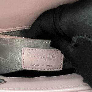 Túi Xách Lady Dior Mini Bag Siêu Cấp Màu Hồng Phấn 17cm