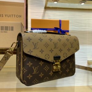 Túi Xách Louis Vuitton LV Metis Potteche Siêu Cấp Mix Màu25x19x7cm (2)