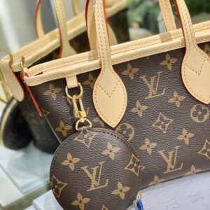Túi Xách Louis Vuitton LV Neverfull MM Monogram Canvas Siêu Cấp 24x9x14cm (2)