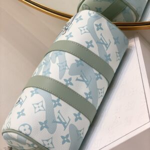 Túi Xách Louis Vuitton LV Trống Siêu Cấp Màu Xanh Dương 25cm