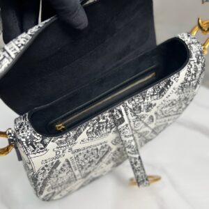 Túi Xách Nữ Cao Cấp Dior Yên Ngựa Siêu Cấp 25x20x6cm (1)