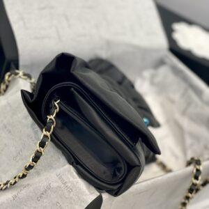 Túi Xách Nữ Hàng Hiệu Chanel Thắt Nơ Đen Like Auth (1)