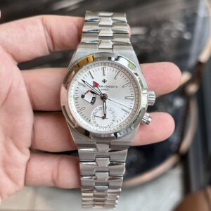 Vacheron Constantin Overseas Dual Time 7900V Mặt Trắng Rep 11 41mm (7)