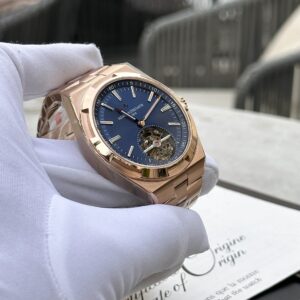Vacheron Constantin Overseas Tourbillon 6000V Rose Gold Mặt Xanh 42 (1)
