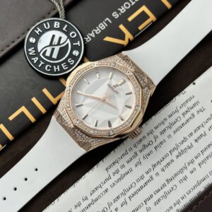 Hublot Classic Fusion Orlinski King Gold Full Diamonds Màu Trắng 40mm